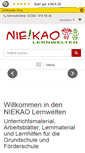 Mobile Screenshot of niekao.de